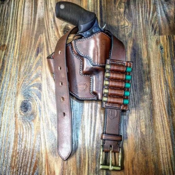 Leather Holster for Taurus Revolver the Judge Public Defender Model 85