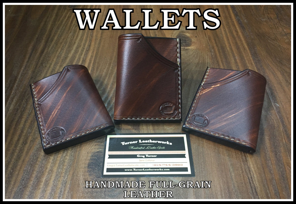 Custom Leather Wallet and Card Holders