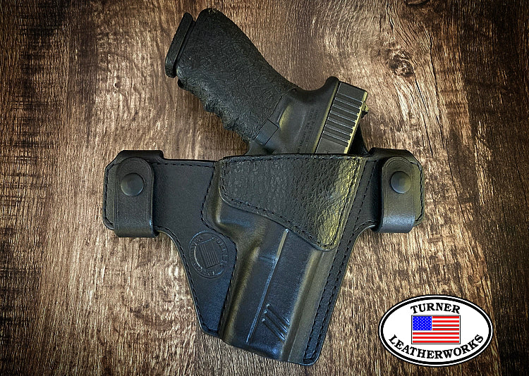 Custom Concealed Carry Leather Holster (OWB) Glock 17 22 31
