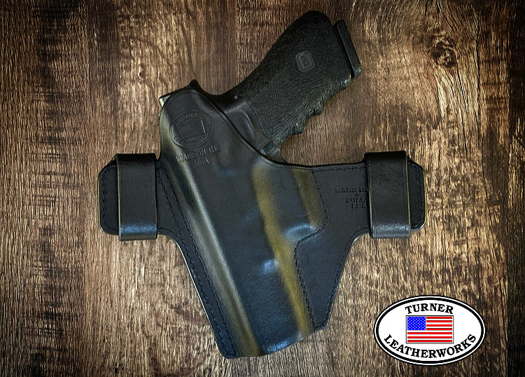 Custom Concealed Carry Leather Holster (OWB) Glock 17 22 31