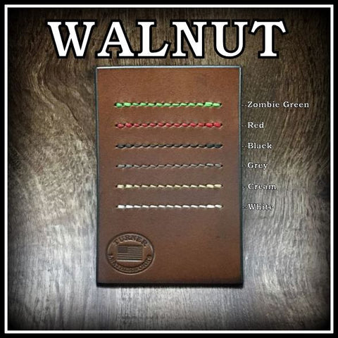 Leather Minimalist Front Pocket Wallet (SKULL EDITION)